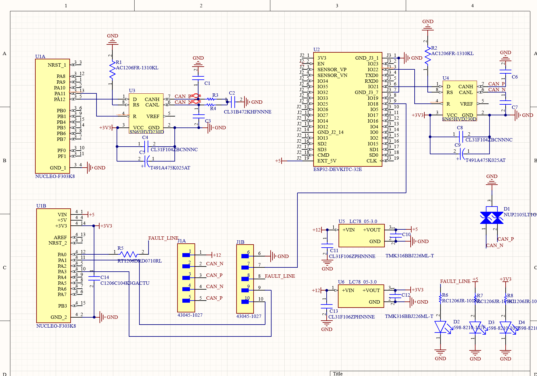 CAN watchdog schematic